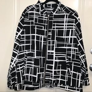 Susan Graver Zip Up Jacket